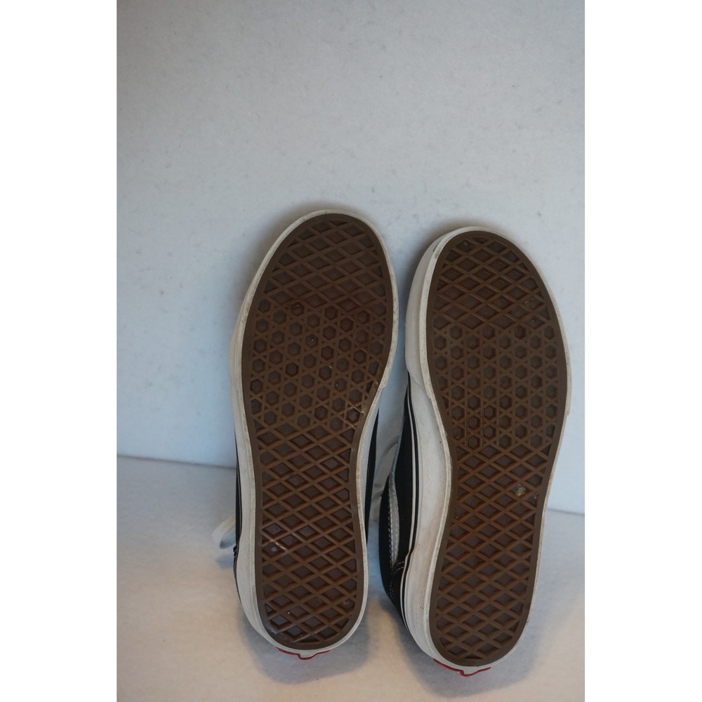 Vans Ward Black White Suede Canvas Low Top Skate Shoes Kids Youth 5.0 - Picture 5 of 7